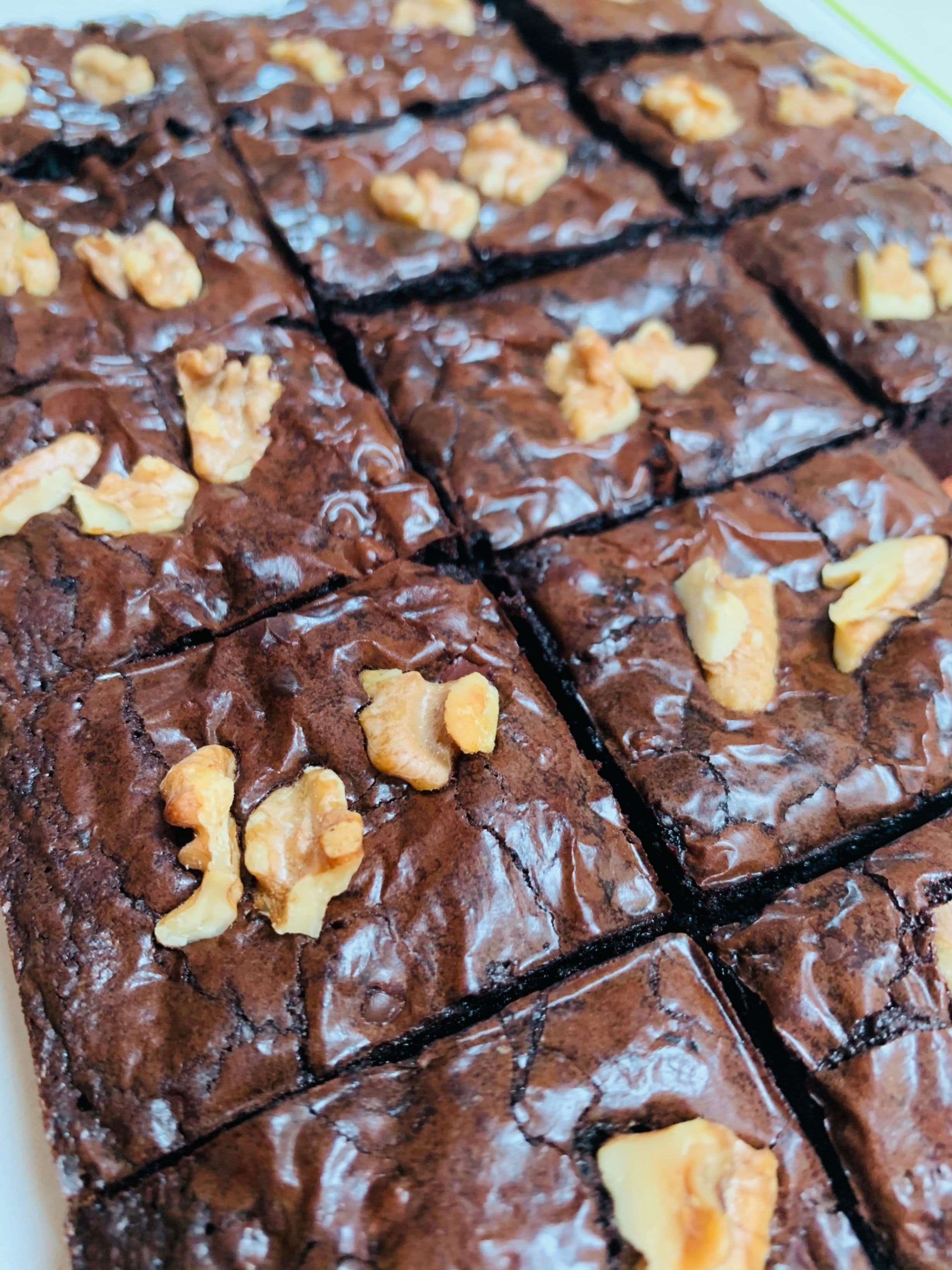 The Original Fudge Brownies by SkinnyTofu.Co