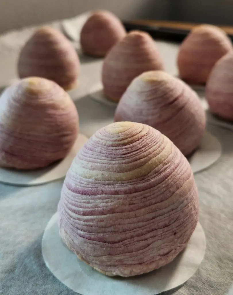 spiral yam mooncake